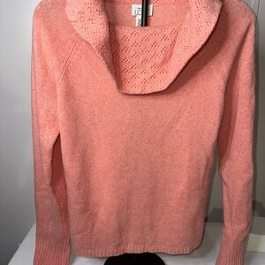 LOFT Women's Coral Cowl Neck Sweater